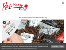 Tablet Screenshot of passionecaffeshop.it